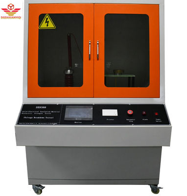 50KV verificador da divisão da tensão do IEC 60243 ASTM D149, máquina de testes material contínua da tensão de Withstand de Isulation
