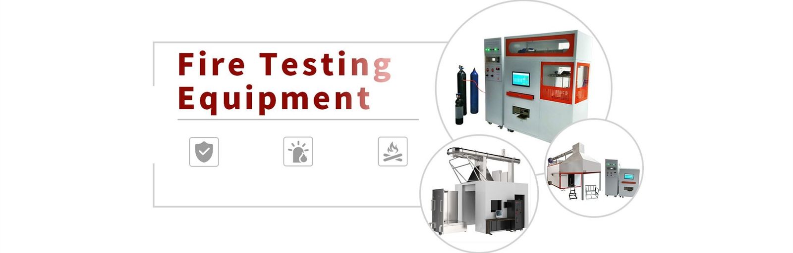 Equipamento de testes do fogo