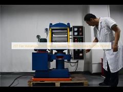 Vulcanizadora Plana 25T para Prensagem de Vários Produtos Moldados 350×350mm