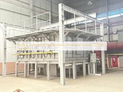 Resistência ao fogo de componentes de construção Forno horizontal EN1363-1 Padrão