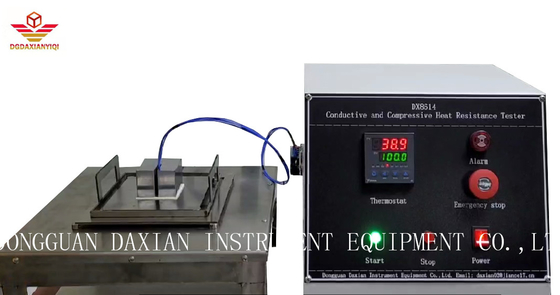 Verificador condutor e compressivo ASTMF1060-2018 da resistência térmica