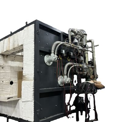 Teste de resistência ao fogo de revestimento à prova de fogo com classe de proteção IP67