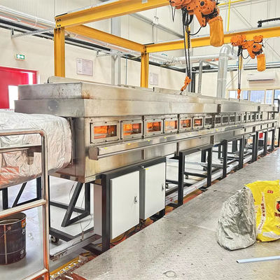 ASTME84 Máquina de ensaio de incêndio de laboratório de compressor de ar de metano de gás de forno de túnel Classe de proteção IP57
