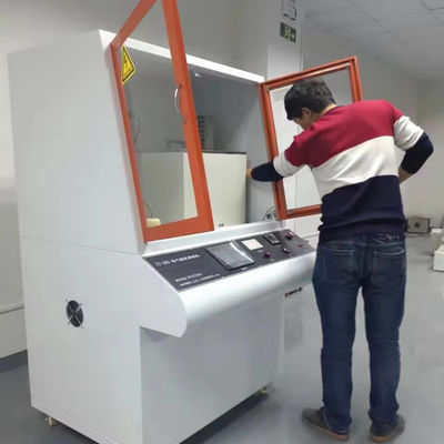 Teste de resistência elétrica do material de isolamento sólido