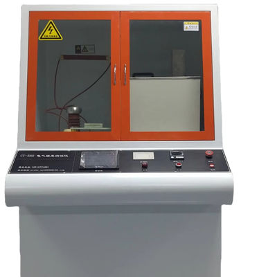 Dispositivo eletrónico de ensaio de ruptura de material de isolamento de alta tensão com frequência de onda senoidal de 50 Hz