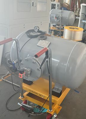 ASTM E1996-2008 Equipamento de ensaio de materiais de construção Canhão de resistência ao impacto de mísseis