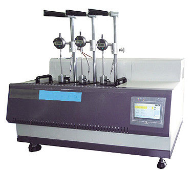 Equipamento de testes do plástico do teste da temperatura de deflexão de calor  ISO 306