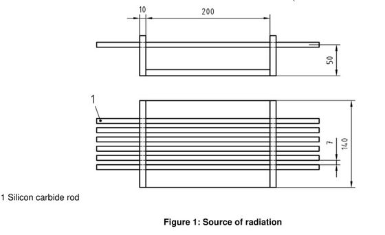 Equipamento de testes do fogo do verificador da exposição de calor da radiação do vestuário de proteção do ISO 6942 do EN