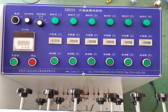 DX8334 Máquina de ensaio de balanço de seis grupos