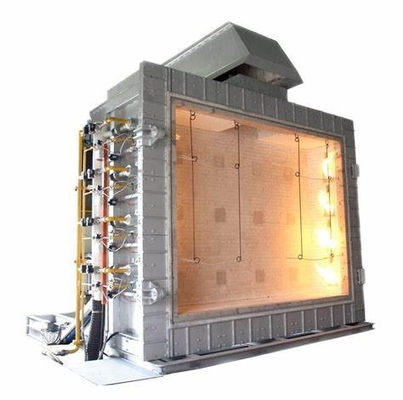 Máquina de ensaio de resistência ao fogo para componentes de construção