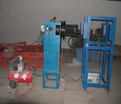 Equipamento de ensaio de detritos anti-vento de paredes de cortina de edifícios, modificado em conformidade com a norma ASTM E1886-2005, ASTM E1996-2008