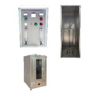 Máquina de ensaio de combustão vertical de fios e cabos únicos para a realização de ensaios de propagação lenta da chama vertical