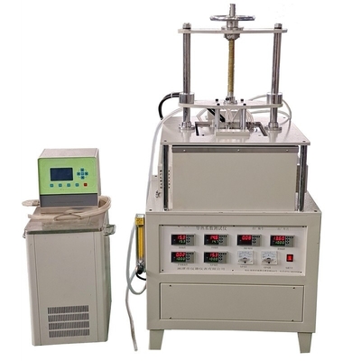 Método de máquina de ensaio de condutividade térmica aplicável à condutividade térmica de amostras secas de argila e areia