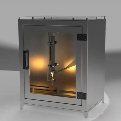 Máquina de ensaio de inflamabilidade vertical Determinação do desempenho de combustão de materiais não metálicos