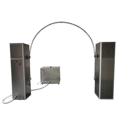 Máquina de ensaio de chuva de tubos de pêndulo para o ensaio de impermeabilidade de produtos elétricos