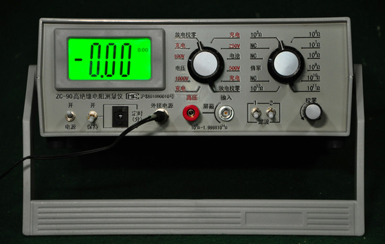 90G Instrumento de medição de alta resistência ao isolamento Perfil do produto para ensaios de engenharia de construção, laboratório