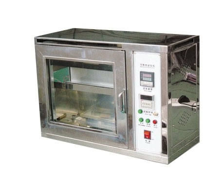 Equipamento de ensaio de combustão de materiais interiores automotivos para material único ou material composto laminado