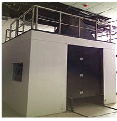 Equipamento de ensaio de combustão única para materiais ou produtos de construção Determinar a reatividade ao fogo dos materiais de construção