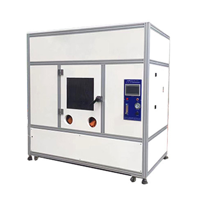 Equipamento de ensaio de combustão Câmara de ensaio de combustão vertical e horizontal, grande gabinete de combustão