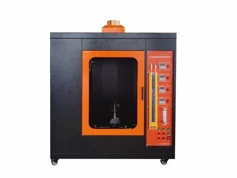 Equipamento de ensaio de combustão vertical para espuma rígida que avalia o desempenho de combustão vertical da espuma rígida