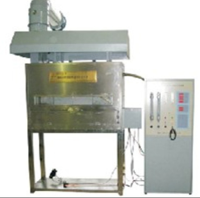 Equipamento de ensaio de fluxo de calor radiante para materiais de revestimento de pisos, teste e descrição das características de combustão