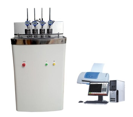 Deformação térmica Vicat Equipamento de ensaio de temperatura do ponto de amolecimento para a determinação da deformação térmica
