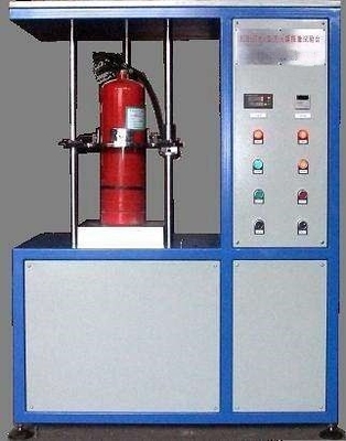 Equipamento de ensaio de vibração do extintor de incêndio para ensaio de vibração de 1 kg~8 kg Extintor de incêndio portátil