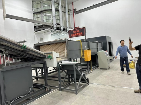 Material de cobertura Equipamento de ensaio de desempenho de resistência ao fogo e retardador de chama para células fotovoltaicas