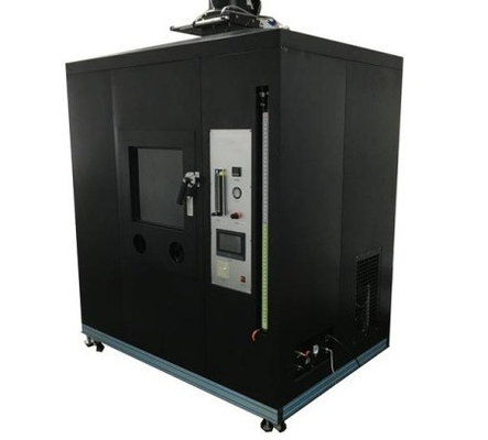 Equipamento de ensaio de queima de fios e cabos Avalia a capacidade de um único cabo ou em conjunto para inibir a propagação da chama