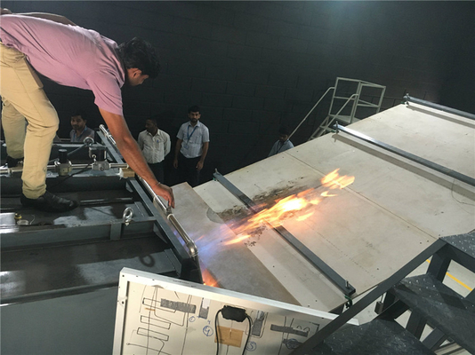 UL790 Equipamento de ensaio de incêndio de materiais de construção ASTM E 108