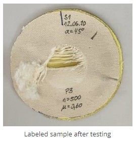 EN17092-1 Máquina de ensaio de resistência à abrasão
