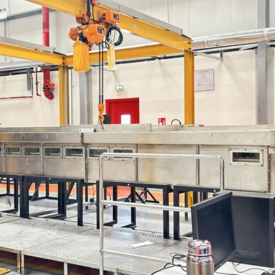 Laboratório de incêndio Astm E84 Teste de túnel Steiner para materiais de construção