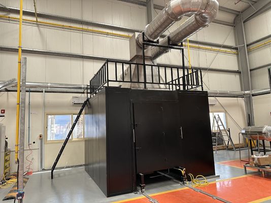 BS476-7 Materiais de construção Equipamento de ensaio de laboratório Aparelho de ensaio de propagação de chama de superfície Máquina de inflamabilidade