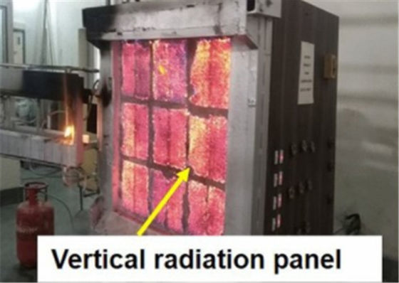 BS476-7 Materiais de construção Equipamento de ensaio de laboratório Aparelho de ensaio de propagação de chama de superfície Máquina de inflamabilidade