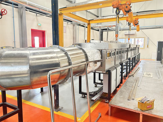 Laboratório de incêndio Astm E84 Teste de túnel Steiner para materiais de construção