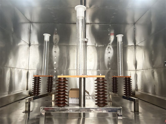 Teste de pista e erosão de isolantes poliméricos HV por teste de roda e máquina de teste de 5 000h IEC 62730-2024