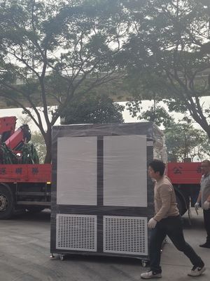 5000h Câmara de ensaio de radiação de vidro laminado EN ISO 12543-4 Teste de irradiação UV de vidro isolante