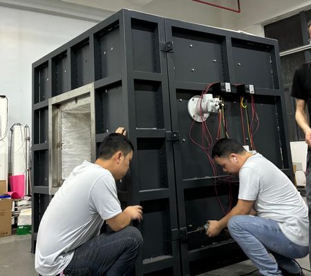 Forno de Teste de Resistência ao Fogo para Amostra de Revestimento à Prova de Fogo