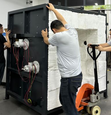 Forno de Teste de Amostra à Prova de Fogo para Estruturas de Aço Resistente a Altas Temperaturas Abaixo de 1300°C