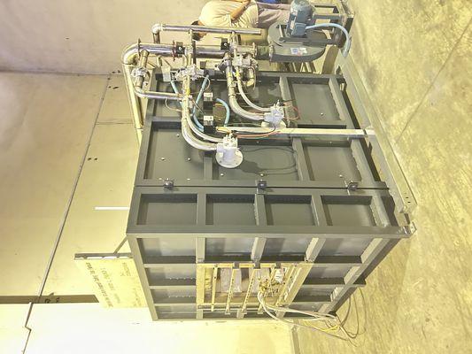 ISO834-1 EN1363-1 Amostra de Revestimento à Prova de Fogo Teste de Resistência ao Fogo Teste em Forno Máquina de Teste Suprimentos