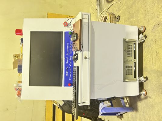 ISO834-1 EN1363-1 Amostra de Revestimento à Prova de Fogo Teste de Resistência ao Fogo Teste em Forno Máquina de Teste Suprimentos