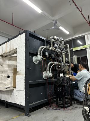 Forno de ensaio de revestimento à prova de fogo de estrutura de aço