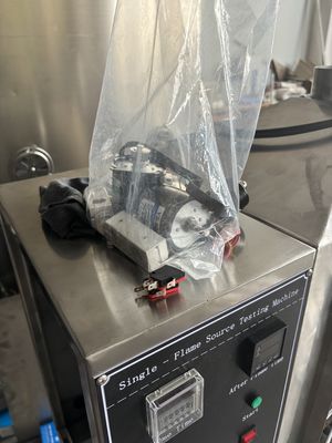 Forno de ensaio de revestimento à prova de fogo de estrutura de aço