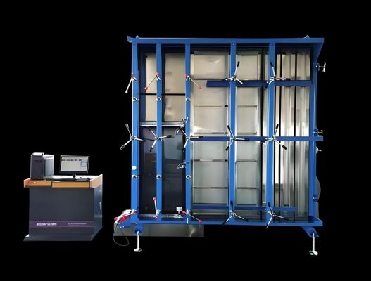 Três Equipamentos de Teste de Desempenho para Portas e Janelas Flutuação de Pressão ≤ 2% para Estanqueidade ao Ar e Água