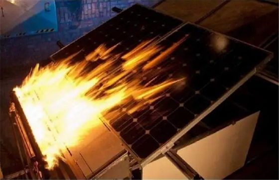 UL790 Equipamento de Teste de Laboratório Testes de Fogo de Revestimentos de Telhado Máquina de Teste de Inflamabilidade para Painéis Fotovoltaicos