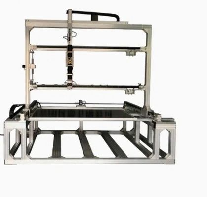 IEC61215 Módulos Fotovoltaicos Equipamento de Teste de Impacto de Máquina de Granizo Testador de Impacto Testes de Padrões