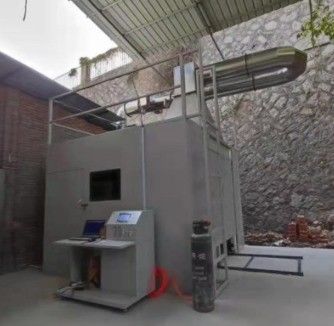 BS EN 13823 Máquina de ensaio SBI para materiais de construção Aparelho de ensaio de material de combustão única Equipamento de ensaio de laboratório