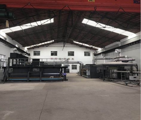 Forno de ensaio de resistência ao fogo de componente horizontal