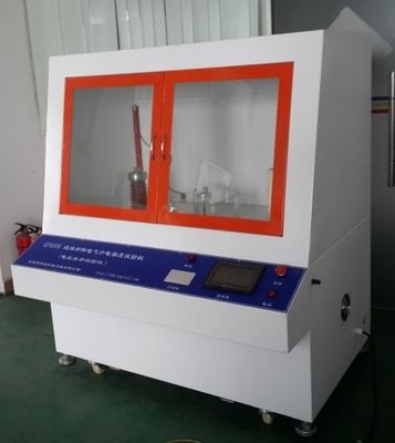 Teste de resistência elétrica do material de isolamento sólido