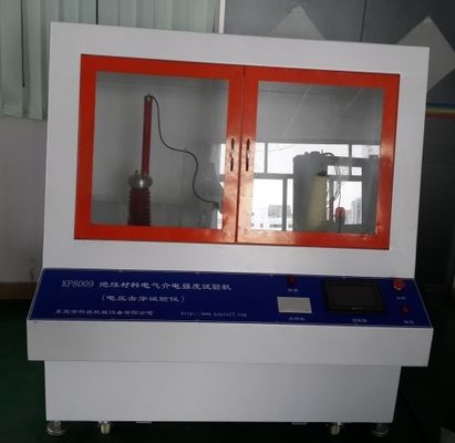 Teste de resistência elétrica do material de isolamento sólido